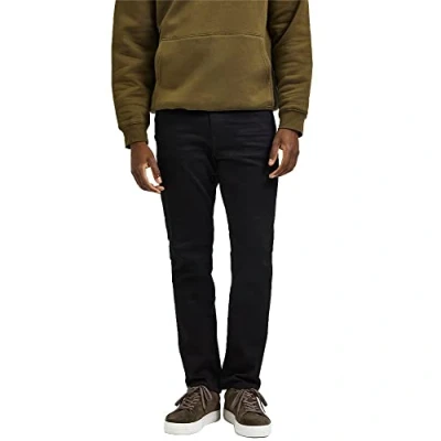 Abbildung von Selected Homme Slhstraight Scott Jeans Straight Leg, Herren, Größe: 34x32, Black denim