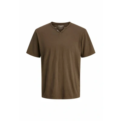 Abbildung von Jack &amp; Jones Esplit NECK NOOS Tshirt basic, Herren, Größe: Large, Delicioso