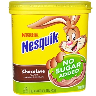 Abbildung von Nesquik Chocolate Powder No Sugar Added, 16 oz
