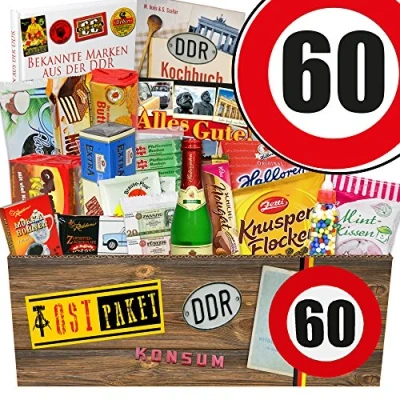Abbildung von Ossi Paket/Geburtstag 60 / Geburtstag Mama/Süßigkeiten Box