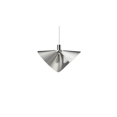 Abbildung von FRANDSEN Pendellampe Peel, stahlfarben, Breite 39 cm
