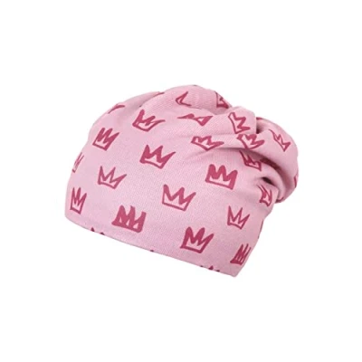 Abbildung von Sterntaler Baby Mädchen Mütze Beanie Kronen, Rosa, 49
