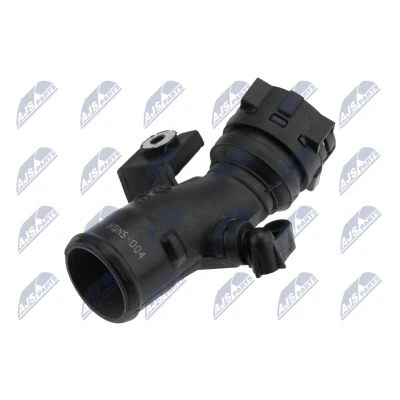 Abbildung von NTY GPP NS 004 Ladeluftschlauch Gummi mit Gewebeeinlage NISSAN: Qashqai / Qashqai+2 I, 2