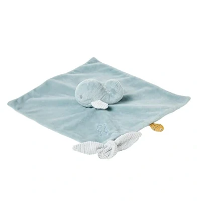 Abbildung von Nattou Schnuffeltuch aus Polyester, Wal Sally, Wegbegleiter ab der Geburt, Ca. 27 x cm, Romeo, Jules und Dunkelblau