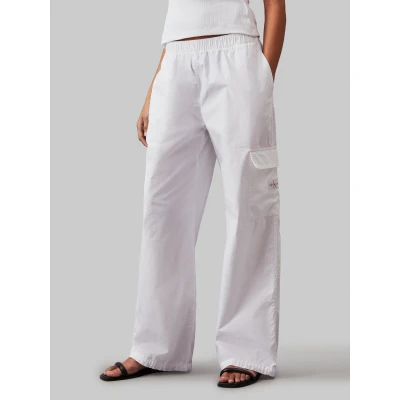 Abbildung von Calvin Klein Jeans Utility Pants Cargohose, Damen, Größe: XS, Bright white