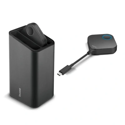 Abbildung von BenQ InstaShow Button Kit WDC10 Serie USB C 2 Transmitter &amp; 1 Craddle für WDC10C