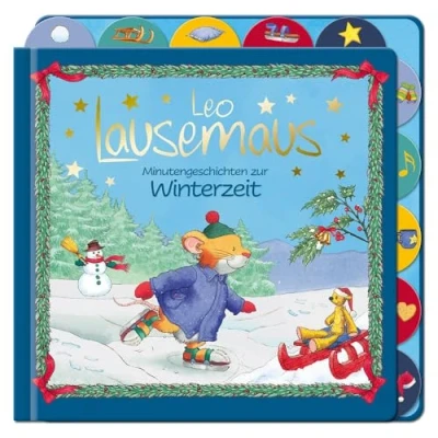 Abbildung von Leo Lausemaus Minutengeschichten zur Winterzeit: Bilderbuch