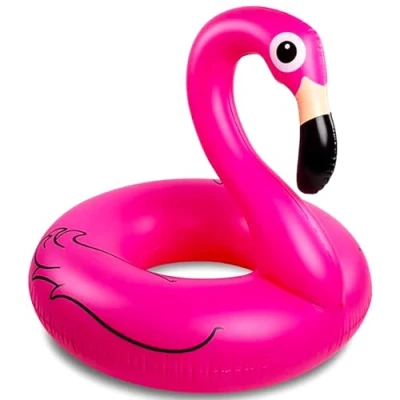 Abbildung von Flamingo Schwimmring Aufblasbarer, Luftmatratzen 118cm, Rosa