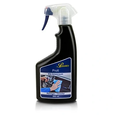 Abbildung von 500 ml Petzoldts Profi Kfz Innenraum Reiniger und Detailer, für Hochglanz , Matt Seidenmatt Kunststoffoberflächen im Auto Spray zur perfekten Cockpitpflege Interior Reinigung
