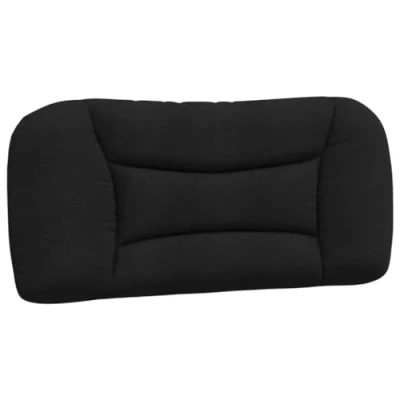 Abbildung von vidaXL Kopfteil Kissen Schwarz 80 cm Stoff