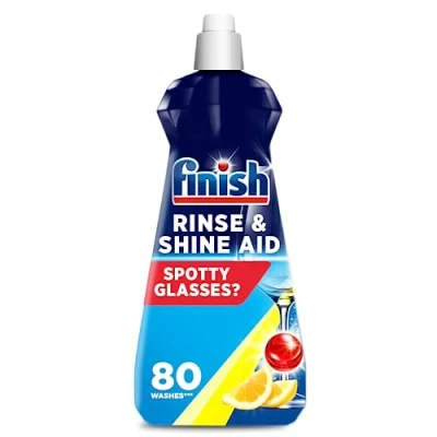 Abbildung von Finish Rinse &amp; Shine Aid Lemon Weichspüler 400 ml