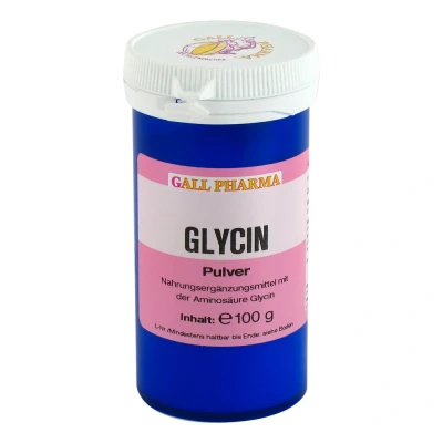 Abbildung von Glycin Pulver