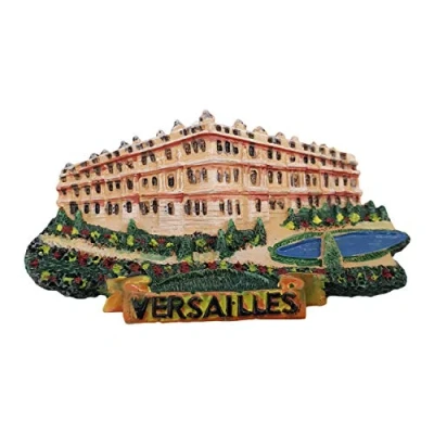 Abbildung von 3D Versailles Frankreich Kühlschrank Magnet Tourist Souvenirs Handarbeit Harz Handwerk Magnetischen Aufkleber Home Küche Dekoration Reise Geschenk