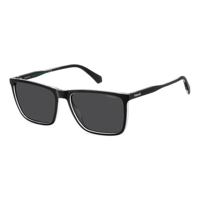 Abbildung von Polaroid Herren PLD 4180/S 7C5/M9 Gläser SONNENBRILLEN Polycarbonat Schwarz Grau Quadratisch Polarisiert