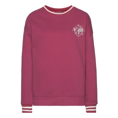 Abbildung von Buffalo Sweatshirt, Damen, Größe: 32/34, Himbeere