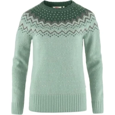 Abbildung von Fjällräven Ovik Knit Sweater W 89941 674 679 Misty Green deep Patina M