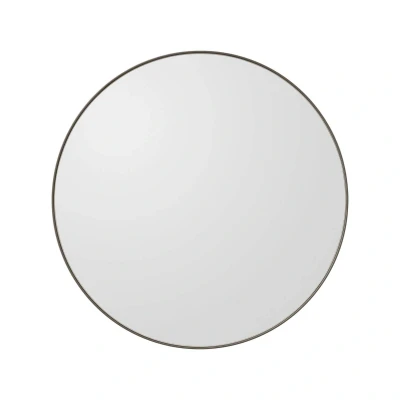 Abbildung von AYTM Spiegel Circum, klar / graubraun, Ø 50 cm, Glas, Holz