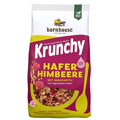 Abbildung von Krunchy Hafer Himbeere mit Amaranth