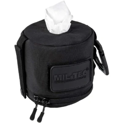Abbildung von Mil Tec Unisex Erwachsene Molle Toilettenpapiertasche, Schwarz, One Size