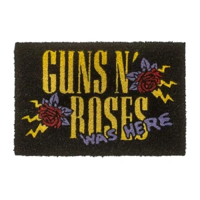 Abbildung von Grupo Erik Kokosmatte Fußmatte Guns N&#039; Roses Schmutzfangmatte 40x60 cm Fussmatte Lustig Türmatte Innen N Geschenke
