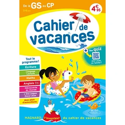 Abbildung von cahier de vacances 2025, la GS vers le CP 5 6 ans: Magnard, l’inventeur du