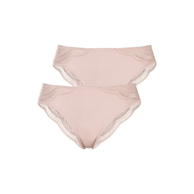 Abbildung von LASCANA Brasilslip, (Packung, 2 St.), mit zarter Spitze