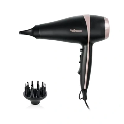 Abbildung von Tristar Haartrockner Ionen Technologie Cool Shot Funktion Starker Luftstrom und längere Lebensdauer Inklusive schmaler Düse Diffusor 2200 W HD 2450