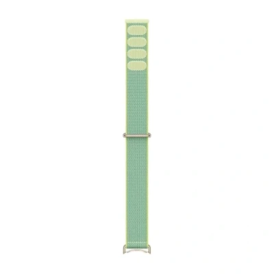 Abbildung von Sportarmband mit Klettverschluss für die Google Pixel Watch Kompatibel der Watch, 2 und 3 (41 mm) Wintergreen