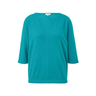 Abbildung von s.Oliver Damen 2145791 T Shirts, 6680 Blau Grün, 40