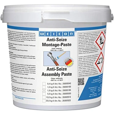 Abbildung von WEICON Anti Seize Montagepaste 1,8kg hitzebeständiger Schutz gegen Korrosion