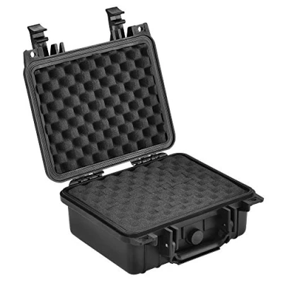 Abbildung von pro.tec Schutzkoffer 27 x 24,6 12,4 cm Waffenkoffer Universalkoffer Transportkoffer Fotokoffer Kamerakoffer IP55