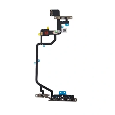 Abbildung von Smartex® Powerflex Kable Ersatzteil kompatibel mit iPhone XR Integrierten Konnektoren für EIN Aus Schalter