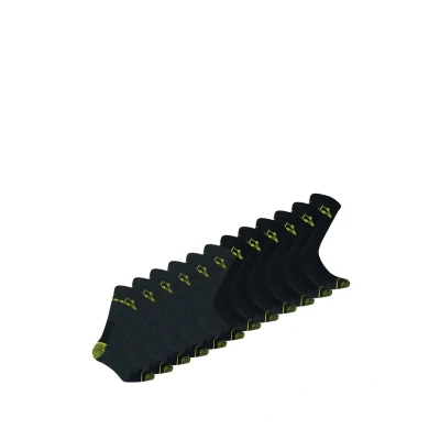 Abbildung von Diadora Unisex Arbeits 12ER PACK LOGO Einfarbi Socken, Größe: 39 42, Schwarz anthrazit
