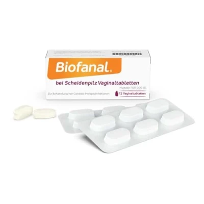 Abbildung von BIOFANAL bei Scheidenpilz 100 000 I.E. 12 St