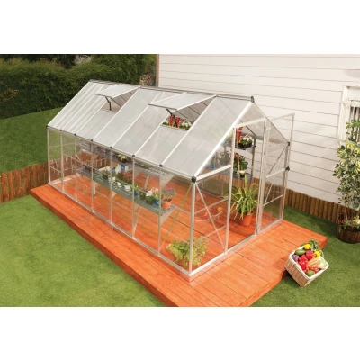 Abbildung von Canopia by Palram Hybrid Gewächshaus 185x426 cm Gartengewächshäuser