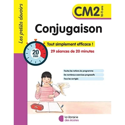 Abbildung von Les petits devoirs Conjugaison CM2: Tout simplement efficace ! 29 séances de 20 minutes