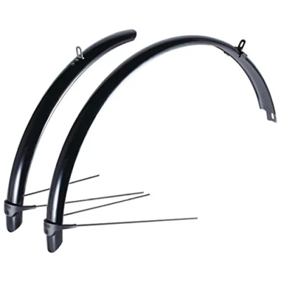 Abbildung von BBB Cycling Fahrrad CityGuard Schutzblech Set Vorn und Hintern MTB Urban Rennrad Kinder, Schwarz, 24&quot;