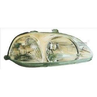 Abbildung von TYC 20 3183 01 2 Scheinwerfer rechts H4 ohne Lampenträger HONDA: CIVIC 6 Hatchback