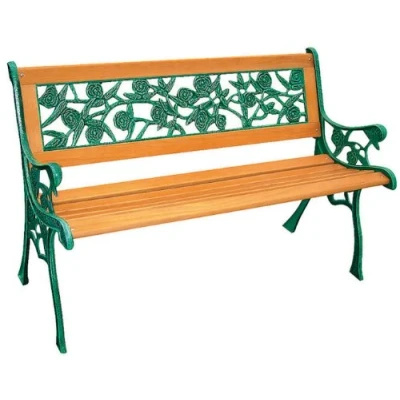 Abbildung von Spetebo Gartenbank Gusseisene Rosen (Stück, 1 St., Sitzbank), Gusseiserne