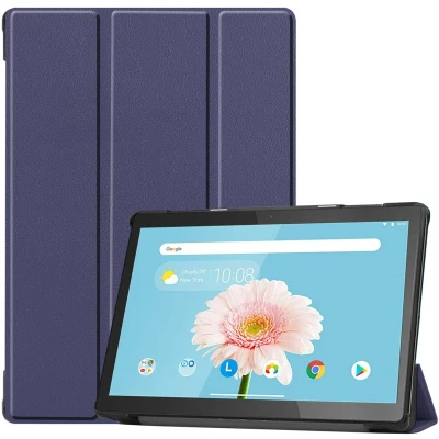 Abbildung von Trifold Klapphülle für das Lenovo Tab M10 Dunkelblau