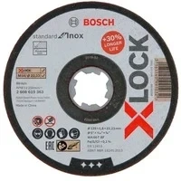 Abbildung von X LOCK Trennscheibe Standard for Inox, Ø 125mm