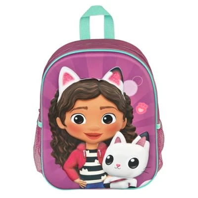 Abbildung von Undercover Unisex Kinder 3D Rucksack, Fliederfarben