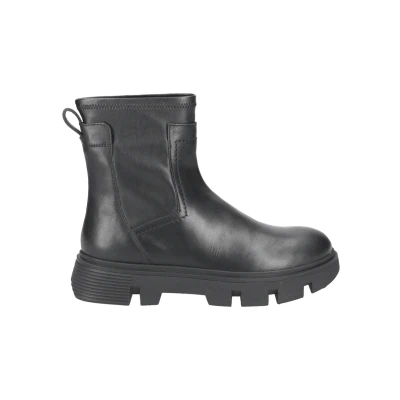 Abbildung von Geox 108 Vilde Plateaustiefelette Schwarz, Damen, Größe: 35, Schwarz Schuhe