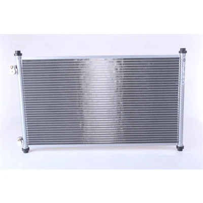 Abbildung von NISSENS 94733 Klimakondensator ohne Trockner Aluminium 612 R 134a HONDA: ACCORD 6 Coupe, CIVIC 7 Hatchback