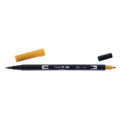 Abbildung von Tombow brush pen ABT dual Yellow gold