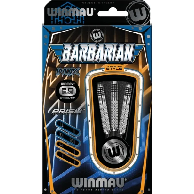 Abbildung von WINMAU Barbarian 22 gram Tungsten Style Dartpfeile Set mit Flights und Schäfte