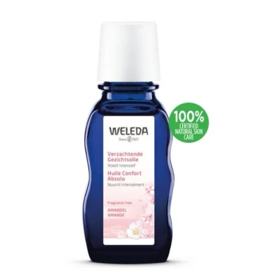 Abbildung von Weleda Almond Calming FACE OIL Gesichtsöl, Damen, Größe: 50 ml,