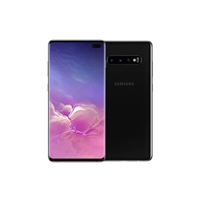Abbildung von Samsung Galaxy S10+ Smartphone 128GB, 8GB RAM, Dual SIM, Prism Black (Generalüberholt)