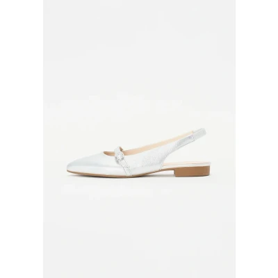 Abbildung von Gabor Klassischer Ballerina, Damen, Größe: 37, Silber Schuhe
