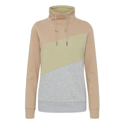 Abbildung von Oxmo Oxagda Sweatshirt, Damen, Größe: Large, Mahogany rose